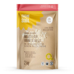 cuisine soleil Farine de millet biologique flour - Organic