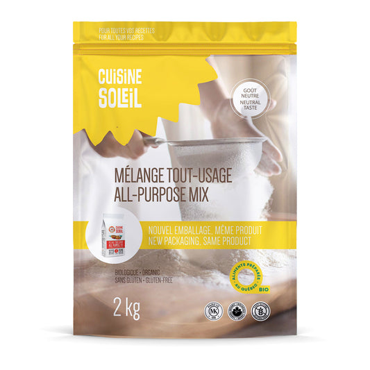 Farine Mélange tout usage biologique sans gluten