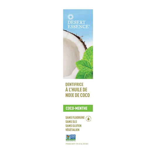 Dentifrice Noix de coco- Menthe