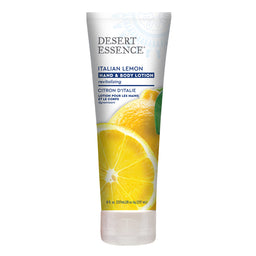 dessert desert essence citron d'italie lotion pour les mains et le corps dynamisant