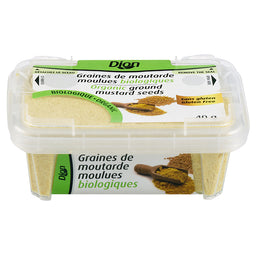 Graines De Moutarde Moulues Biologiques