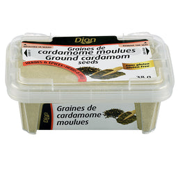 Graines de cardamome moulues