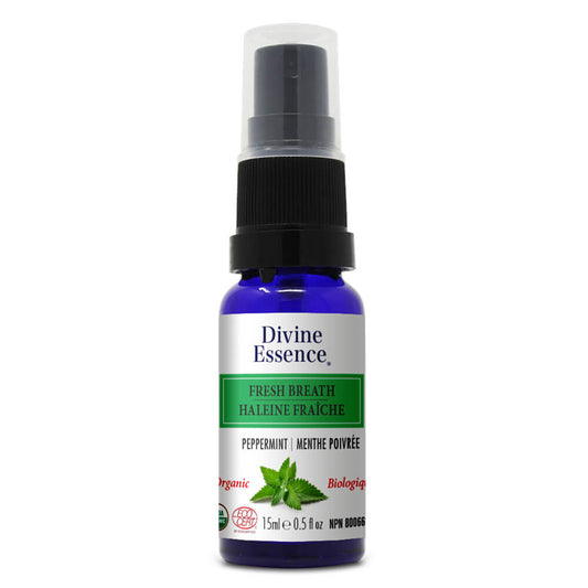 Divine essence haleine fraiche menthe poivrée biologique