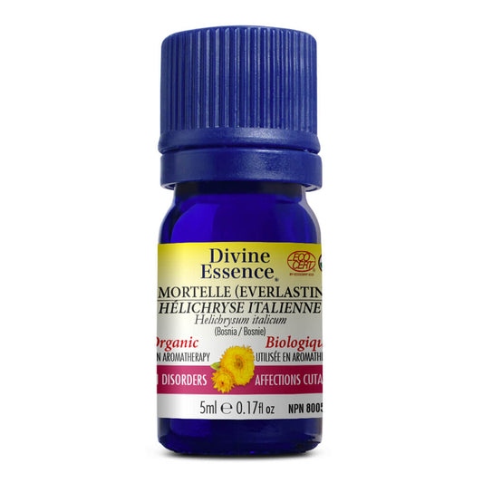 Divine essence huile essentielle hélichryse italienne biologique