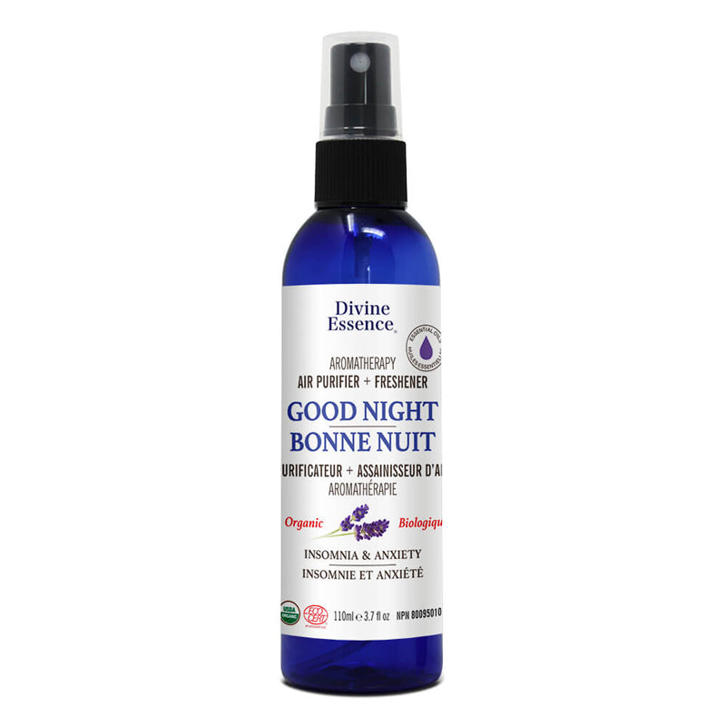 Divine essence purificateur assainisseur d'air bonne nuit biologique