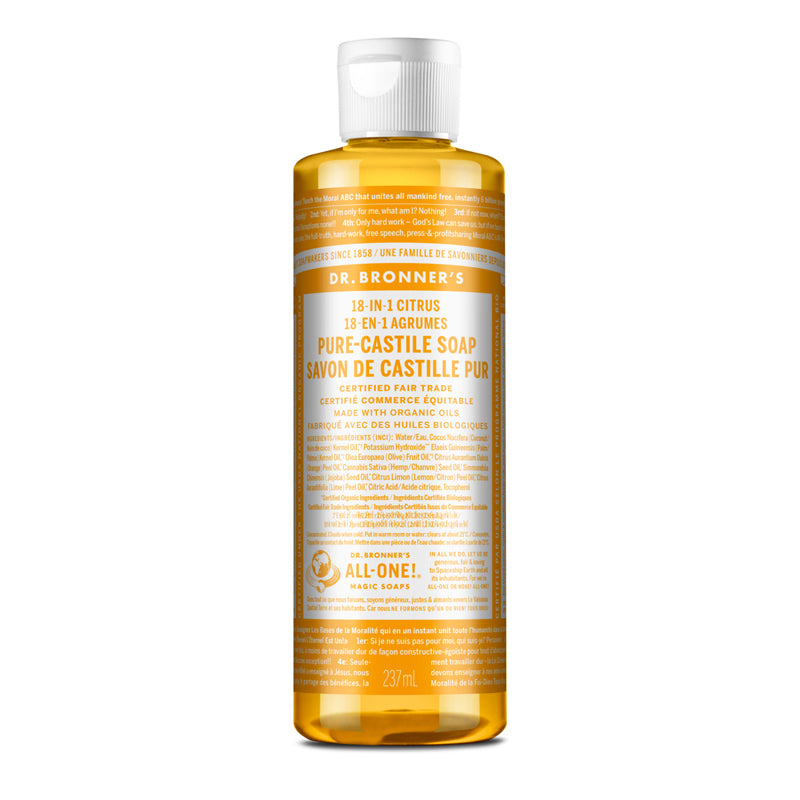 Castile Soap - Pure - 18-in-1 Citrus