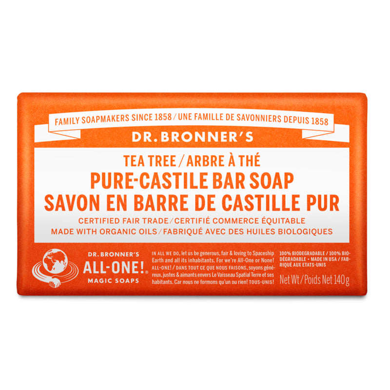 Savon en barre de Castille pur - Arbre à Thé