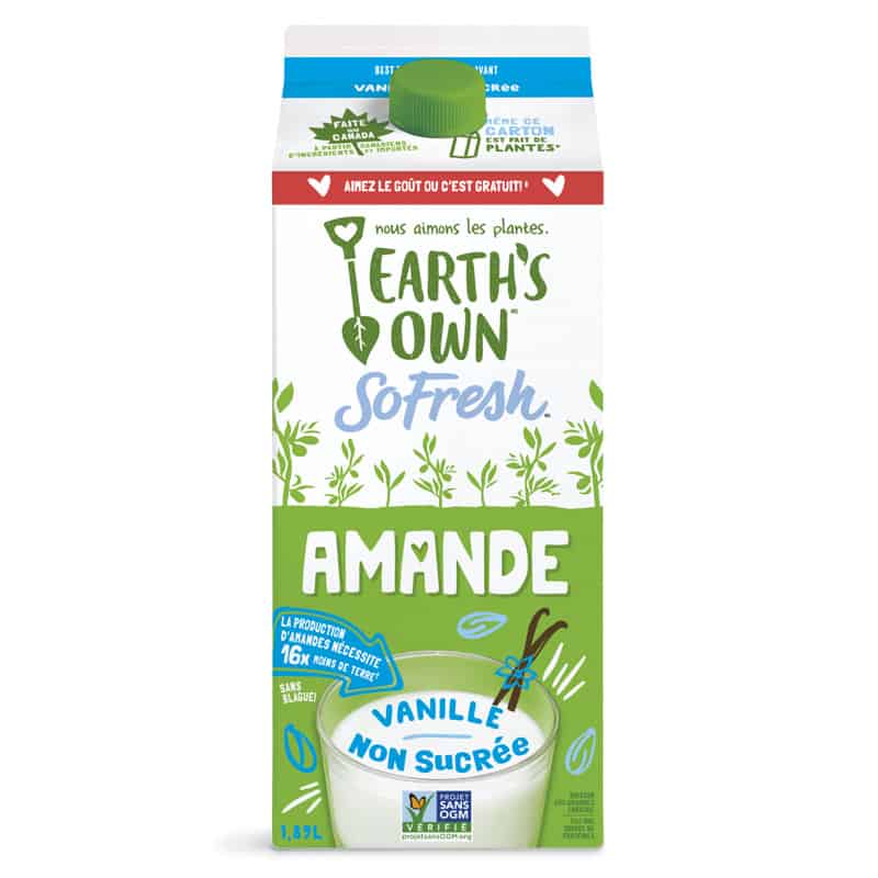 Boisson Végétale Amande Vanille Non Sucrée