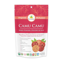 Ecoideas camu camu poudre de baie biologique vegan sans ogm 113g