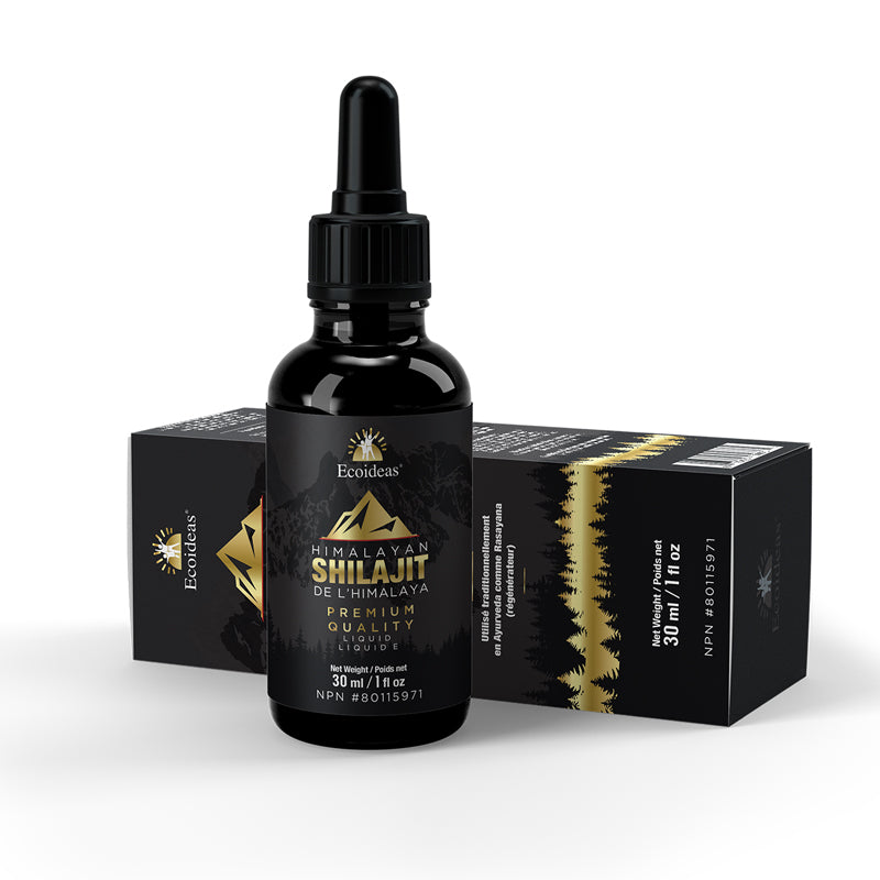 Ecoideas Shilajit De L'Himalaya Régénérateur Dépuratif 