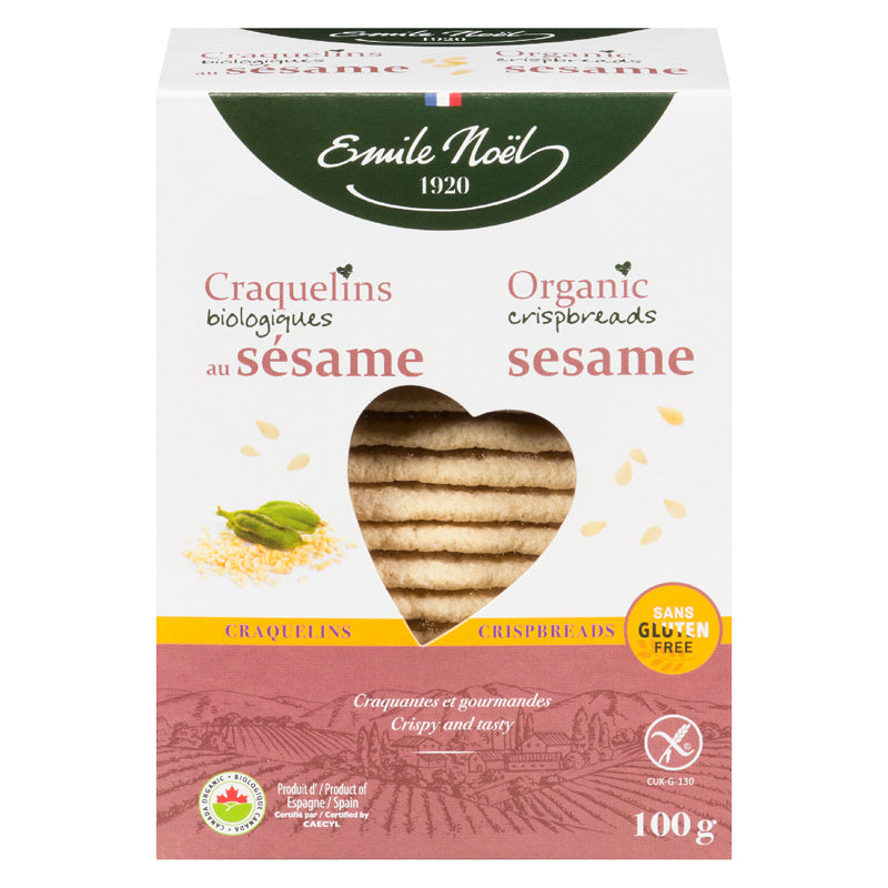 Craquelins Au Sésame Bio