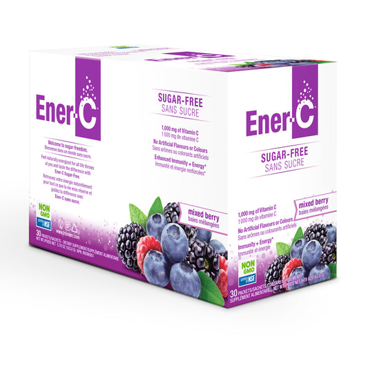 Vitamine C 1000 mg Baies mélangées - Sans sucre