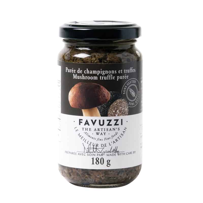 Purée de champignons et de truffes
