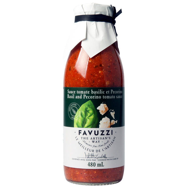 Sauce Tomate Basilic Et Pecorino