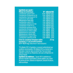 Genuine Health probiotique santé intestinale évoluée 50 milliards d'ufc soin quotidien pour femme iu végétalien sans gluten 30 capsules végétariennes