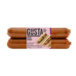 gusta Saucisse de seitan - Épices fumées sausage - Smoked spices