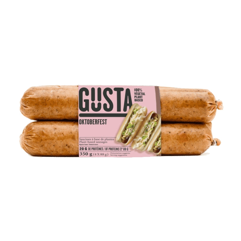 gusta Saucisse de seitan - Oktoberfest sausage - 350 g
