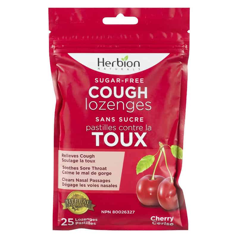 Pastilles contre la toux - Herbion - Cerise