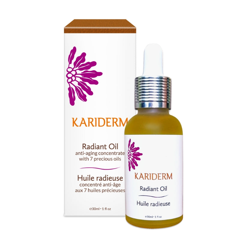 Kariderm Huile Radieuse 7 Huiles Précieuses Anti-Âge Biologique