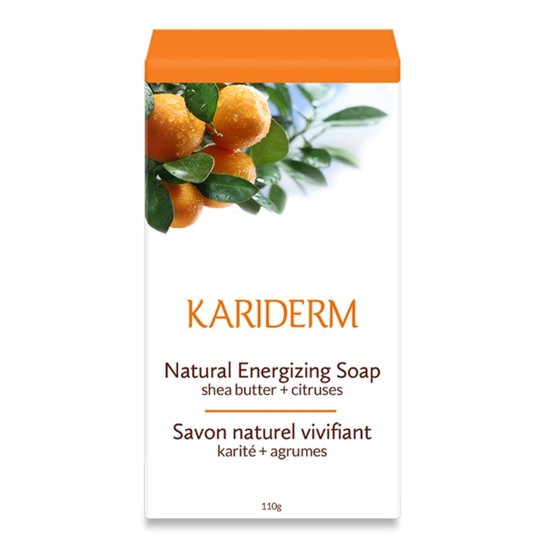 Kariderm Savon Naturel Vivifiant Karité & Agrumes Propriétés  hydratante et protectrice VéganeKariderm