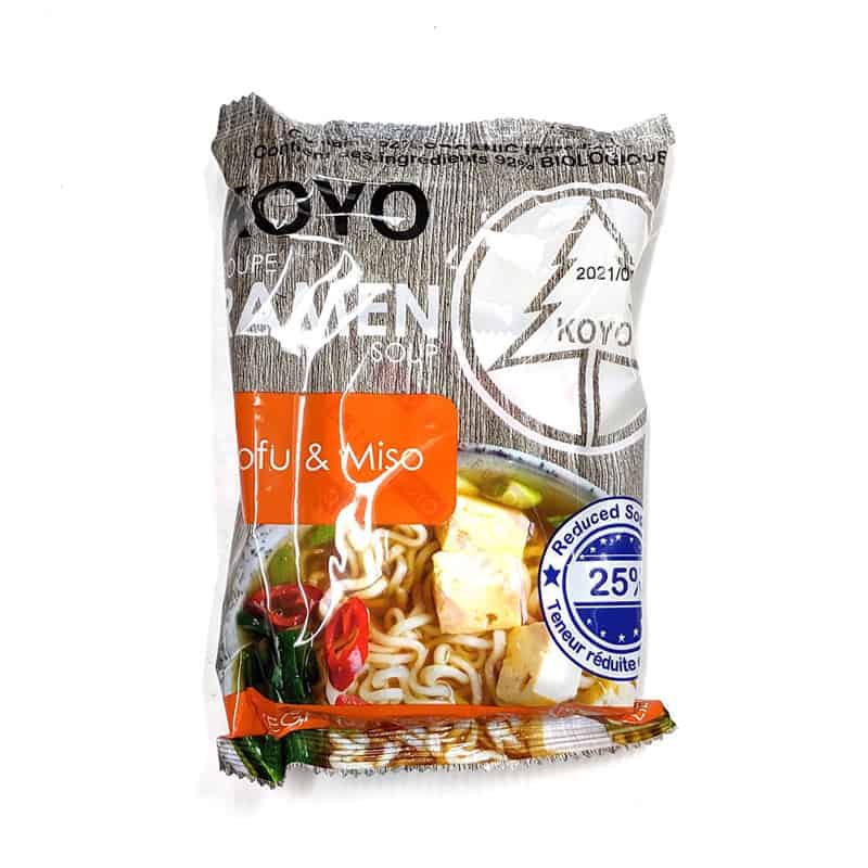 Soupe Ramen Tofu & Miso Teneur Réduite en Sodium 25%
