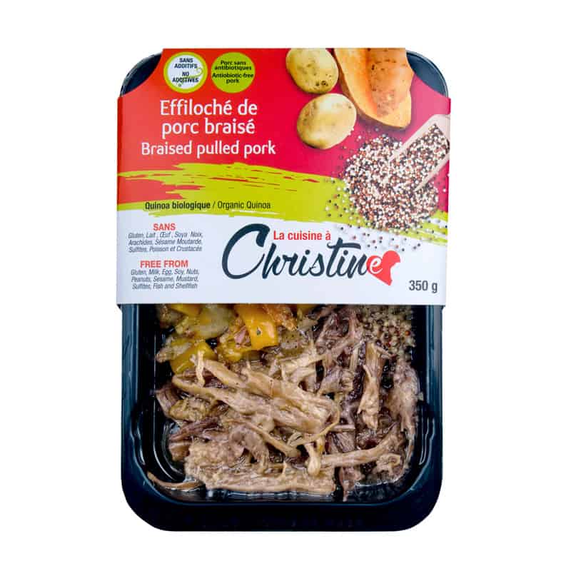 Braised pulled pork