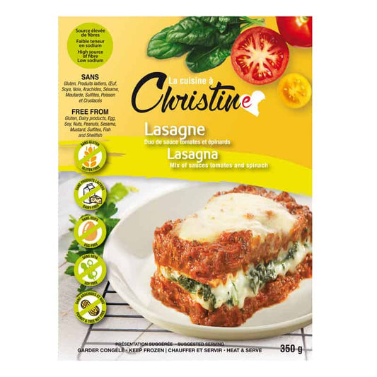 Lasagne deux sauces