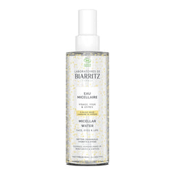Laboratoires de Biarritz Eau Micellaire Visage, Yeux & Lèvres Bio Végane