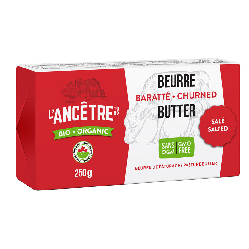 Beurre De Pâturage Baratté - Salé
