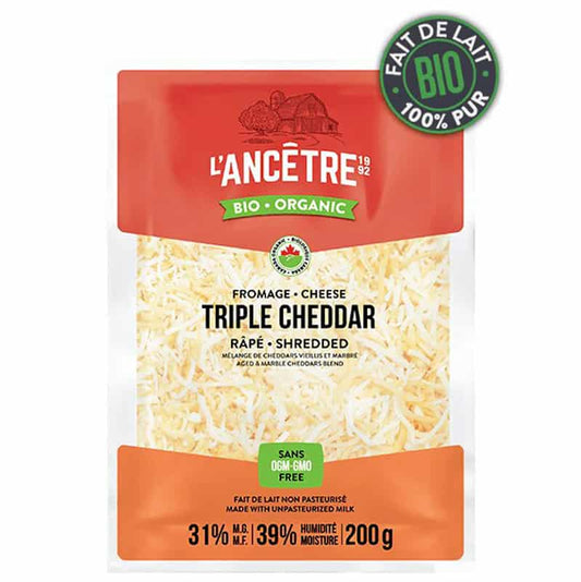Mélange de fromage râpé  - Triple Cheddar