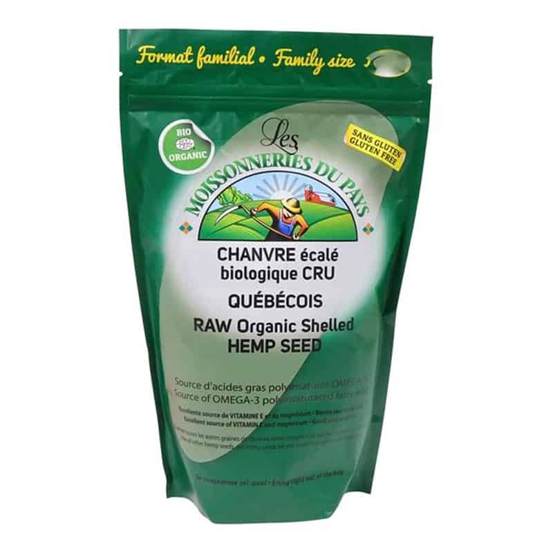 Chanvre écalé biologique