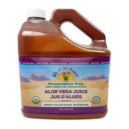 Lily of the desert jus d'aloès filet intérieur sans agent conservation