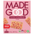 made good carrés croustillants fraises sécuritaires pour l'école exempts arachides et noix biologiques avec légumes contient nutriments portion légumes sans ogm sans gluten sans noix 6 barres 22 g net 132 g
