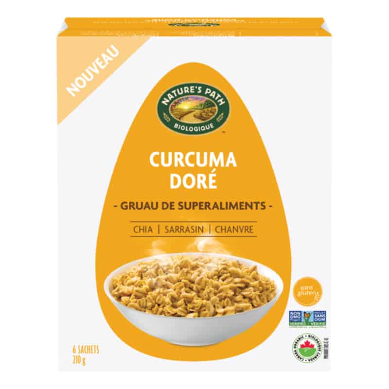 Nature's Path Gruau Superaliment - Curcuma Doré