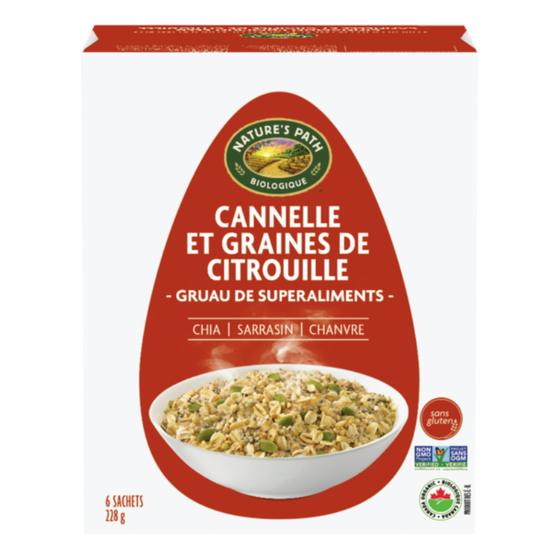 Gruau de Superaliments - Cannelle et graines de citrouille