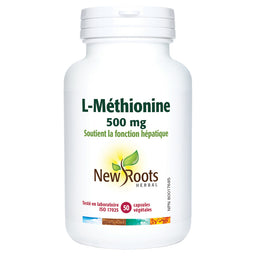 New Roots Herbal L-Méthionine Soutient La Fonction Hépatique  Soutien la fonction hépatique