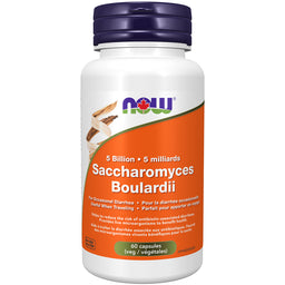 NOW Saccharomyces Boulardii Probiotique 5 Milliards