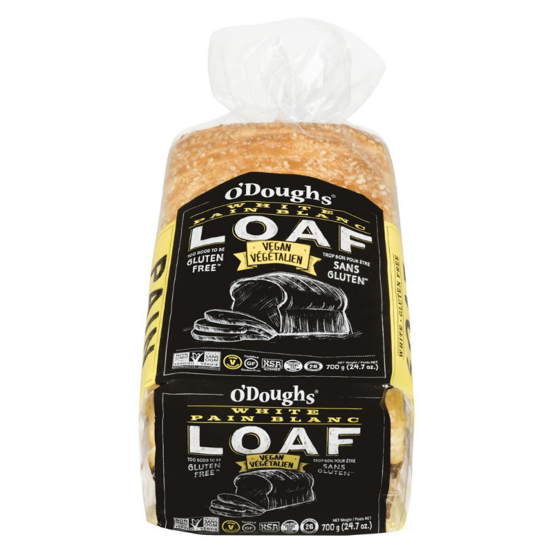 O'Doughs Pain Blanc Sans Gluten Végan Sans OGM