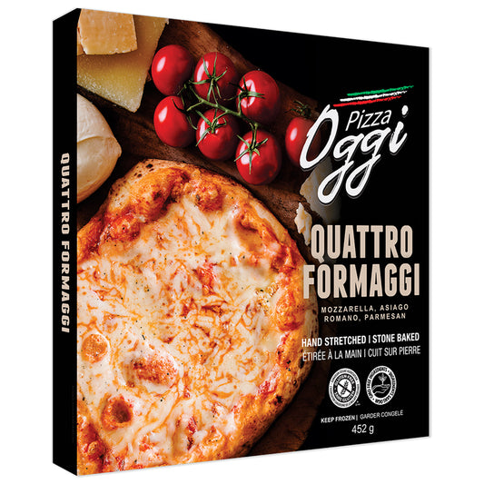 Quattro formaggi pizza