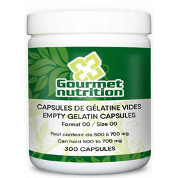 Empty Gelatin capsules - Size 00