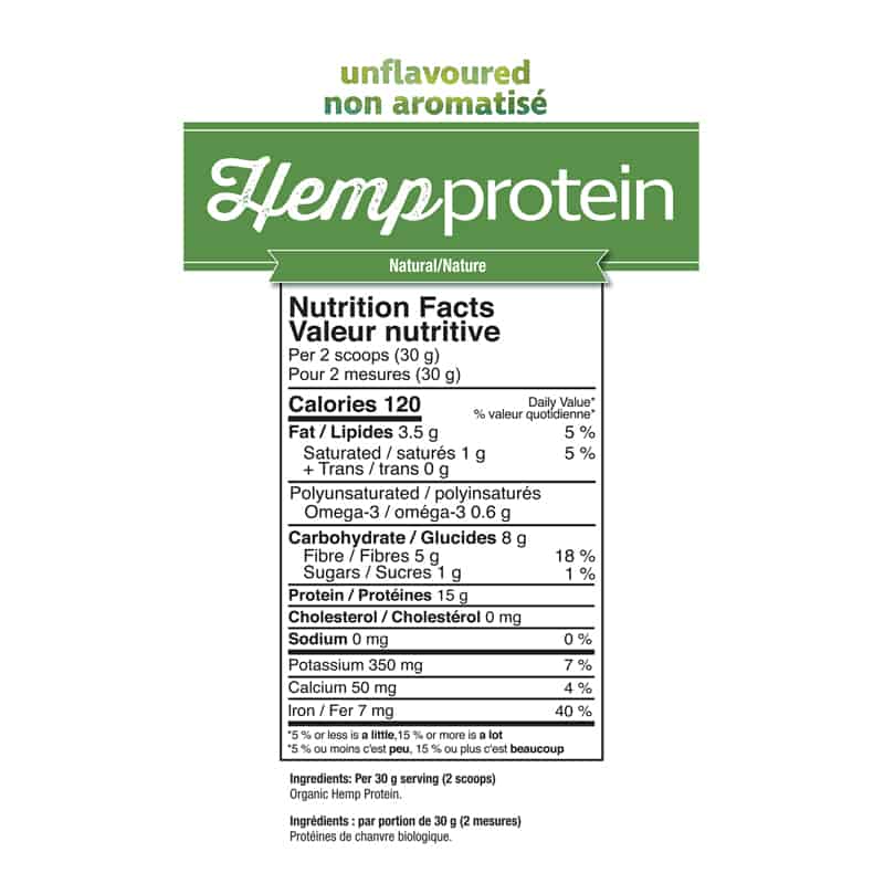 HempProtein Non Aromatisé Bio
