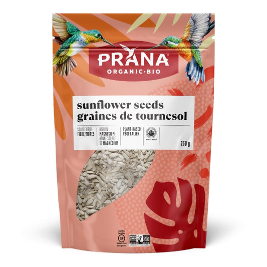 Prana graines tournesol écalées biologique sans gluten