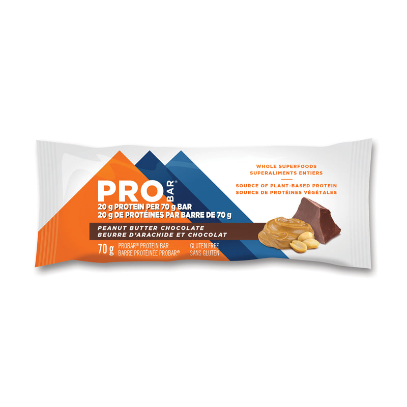 Probar Barre Protéines Végétales Beurre D'Arachide Et Chocolat Sans gluten