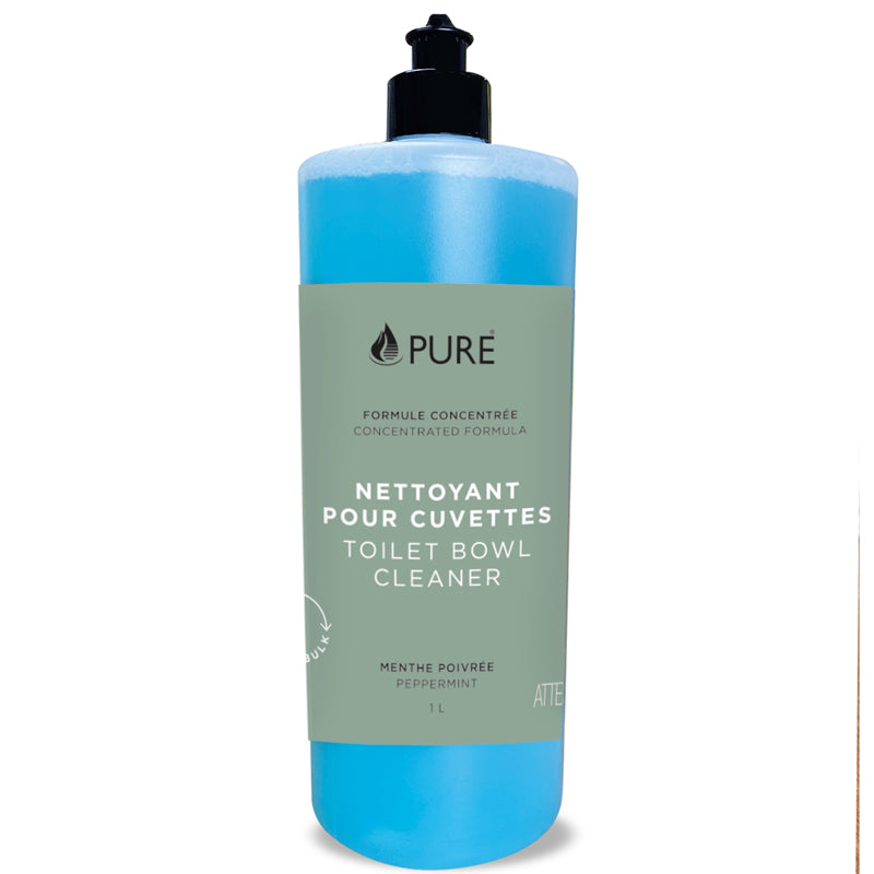 Pure Nettoyant Pour Cuvettes menthe poivrée  Biodégradable Végane 