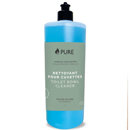 Pure Nettoyant Pour Cuvettes menthe poivrée  Biodégradable Végane 