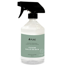 Pure Cuisine Salle de Bain Nettoyant Dégraissant Menthe Biodégradable Végane