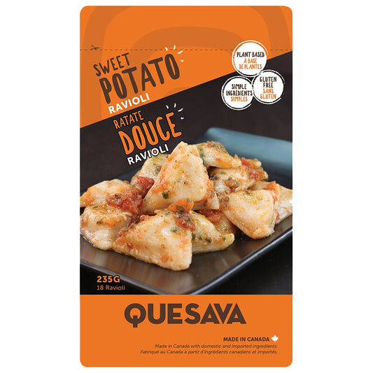 Quesava Raviolis À La Patate Douce Végane Sans gluten