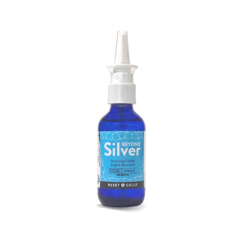 Nasal spray - Structured silver