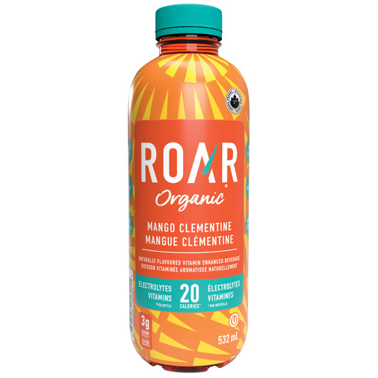 Roar organic boisson électrolytique mangue clémentine