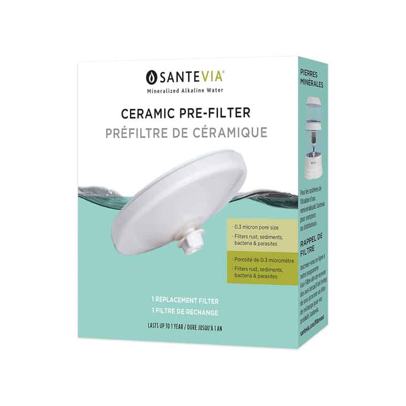 Ceramic pre-filter